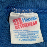 Tools Hanes Spellout Sweatshirt - XL Blue Cotton Blend