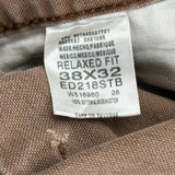 Dickies Carpenter Trousers - 37W 27L Brown Cotton