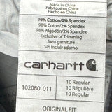 Carhartt Cargo Carpenter Trousers - 32W 32L Grey Cotton