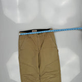 L.L.Bean Carpenter Trousers - 30W 30L Khaki Cotton