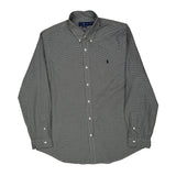 Ralph Lauren Checked Shirt - 2XL Black & White Cotton
