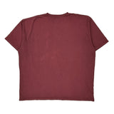 Carhartt T-Shirt - 2XL Burgundy Cotton