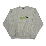 Disney Cartoon Sweatshirt - XL Grey Cotton Blend