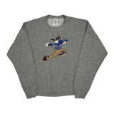 Disney Sweatshirt - Large Grey Cotton Blend