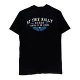 Harley Davidson Graphic T-Shirt - Small Black Cotton