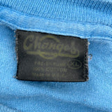 Snoopy Changes Single Stitch T-Shirt - XL Blue Cotton