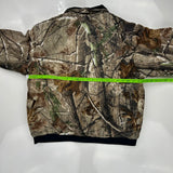 Realtree Camo Bomber Jacket - Medium Camo Polyester