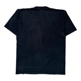 Single Stitch Cultural Mandala Design Alore Graphic T-Shirt - XL Black Cotton