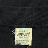Beach Blast Spruce Single Stitch T-Shirt - Large Black Cotton Blend