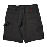 Wrangler Carpenter Shorts - 33W 10L Black Cotton