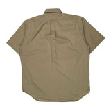 Ralph Lauren Short Sleeve Shirt - Large Khaki Cotton