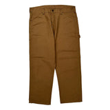 Bulwark Carpenter Trousers - 38W 32L Brown Cotton