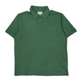 Lacoste Polo Shirt - Large Green Cotton