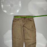 Carhartt Carpenter Pants - 31W 31L Beige Cotton