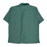 Oakley Short Sleeve Shirt - Large Green Cotton