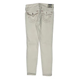 True Religion Skinny Jeans - 32W US 8 White Cotton