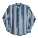 Ralph Lauren Striped Shirt - XL Blue Cotton