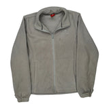 Camel Fleece Jacket - Large Grey Polyester