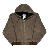 Walls Workwear Jacket - Large Brown Cotton