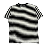 Carhartt Striped T-Shirt - Small Black & White Cotton