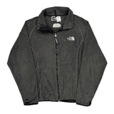 The North Face Fleece Jacket - Large Gray Polyester