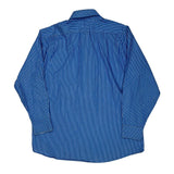 Tommy Hilfiger Striped Shirt - Large Blue Cotton