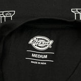 Dickies T-Shirt - Medium Black Cotton