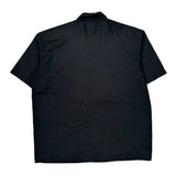 Dickies Short Sleeve Shirt - XL Black Cotton Blend