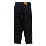 Levis 550 Jeans - 33W 32L Black Cotton