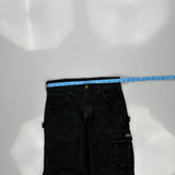 Dakota Grizzly Cargo Pants - 30W 31L Black Cotton