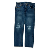 501 Levis Jeans - 34W 30L Blue Cotton