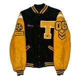 Soccer Manager Mecca Varsity Jacket - Large Black Nylon