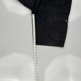 Levis Cargo Shorts - 34W 11L Black Cotton