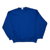 Gildan Blank Sweatshirt - XL Blue Cotton