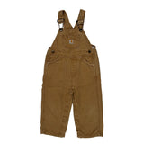 Age 24 Months Carhartt Overalls - 3XS Brown Cotton