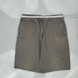 Dockers Shorts - 35W 12L Grey Cotton