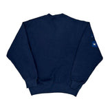 Made In USA Fruit Of The Loom Graphic Sweatshirt - Medium Navy Cotton