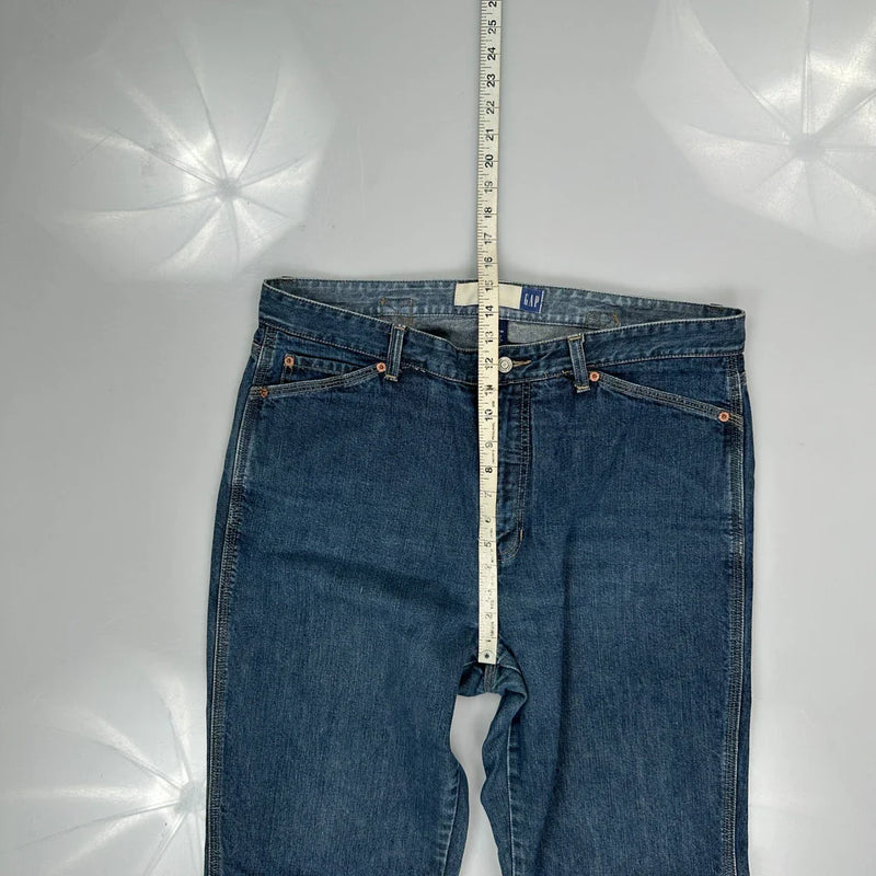 Gap Jeans - 37W UK 18 Blue Cotton