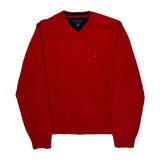 Tommy Hilfiger Sweater - XL Red Cotton