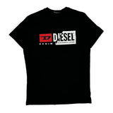 Denim Division Diesel T-Shirt - Large Black Cotton
