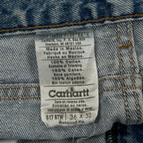 Carhartt Jeans - 34W 32L Light Wash Cotton