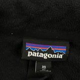 Patagonia Fleece Jacket - XS Black Polyester