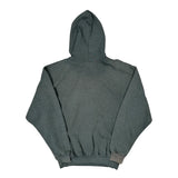 Russell Athletic Hoodie - XL Grey Cotton Blend