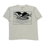 Single Stitch 2Nd Amendment Oneita T-Shirt - Large White Cotton
