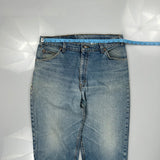 550 Orange Tab Levis Jeans - 34W 30L Blue Cotton