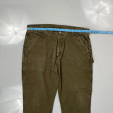 Carhartt Carpenter Pants - 36W 27L Brown Cotton