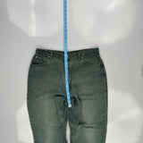 1970S Made In USA Levis Jeans - 34W 29L Green Cotton
