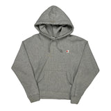 Reverse Weave Champion Hoodie - Medium Grey Cotton Blend