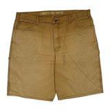 Dickies Carpenter Shorts - 38W 10L Brown Cotton