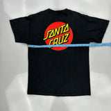 Santa Cruz T-Shirt - Medium Black Cotton